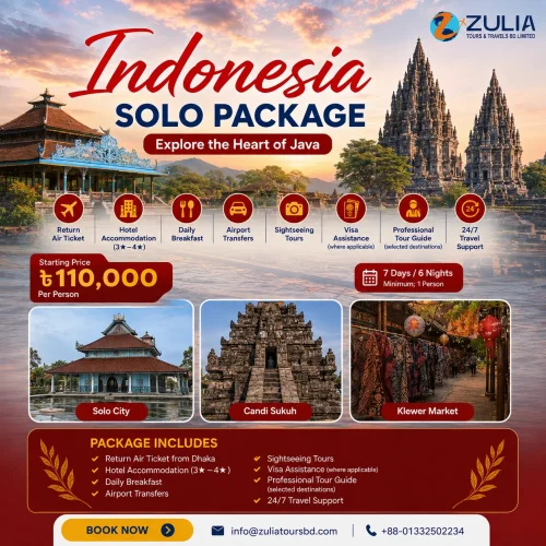 Indonesia Solo Package