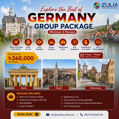 Germany Group (4+ Persons) Package