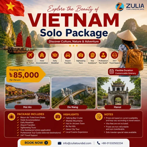 Vietnam Solo Package