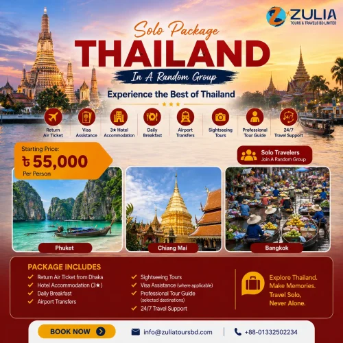 Thailand Solo (In a Random Group) Package