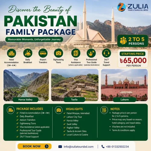 Pakistan Family (2-5 Persons) Package